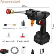 48V Portable Electric Car Water Pressure Washer Power Washer
