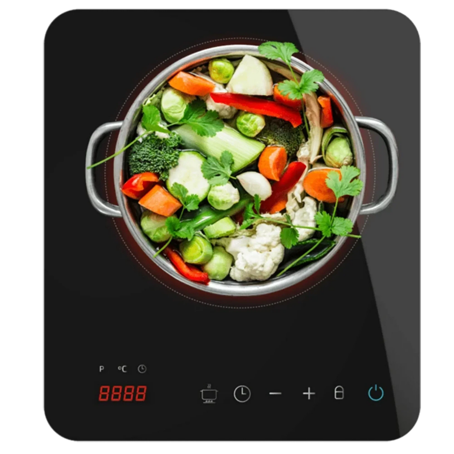 Single Digital Induction hob 2000W