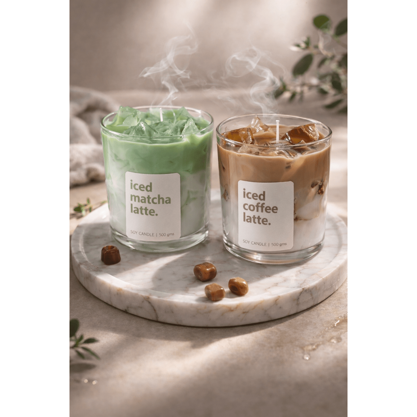 Iced Coffee Latte Candle