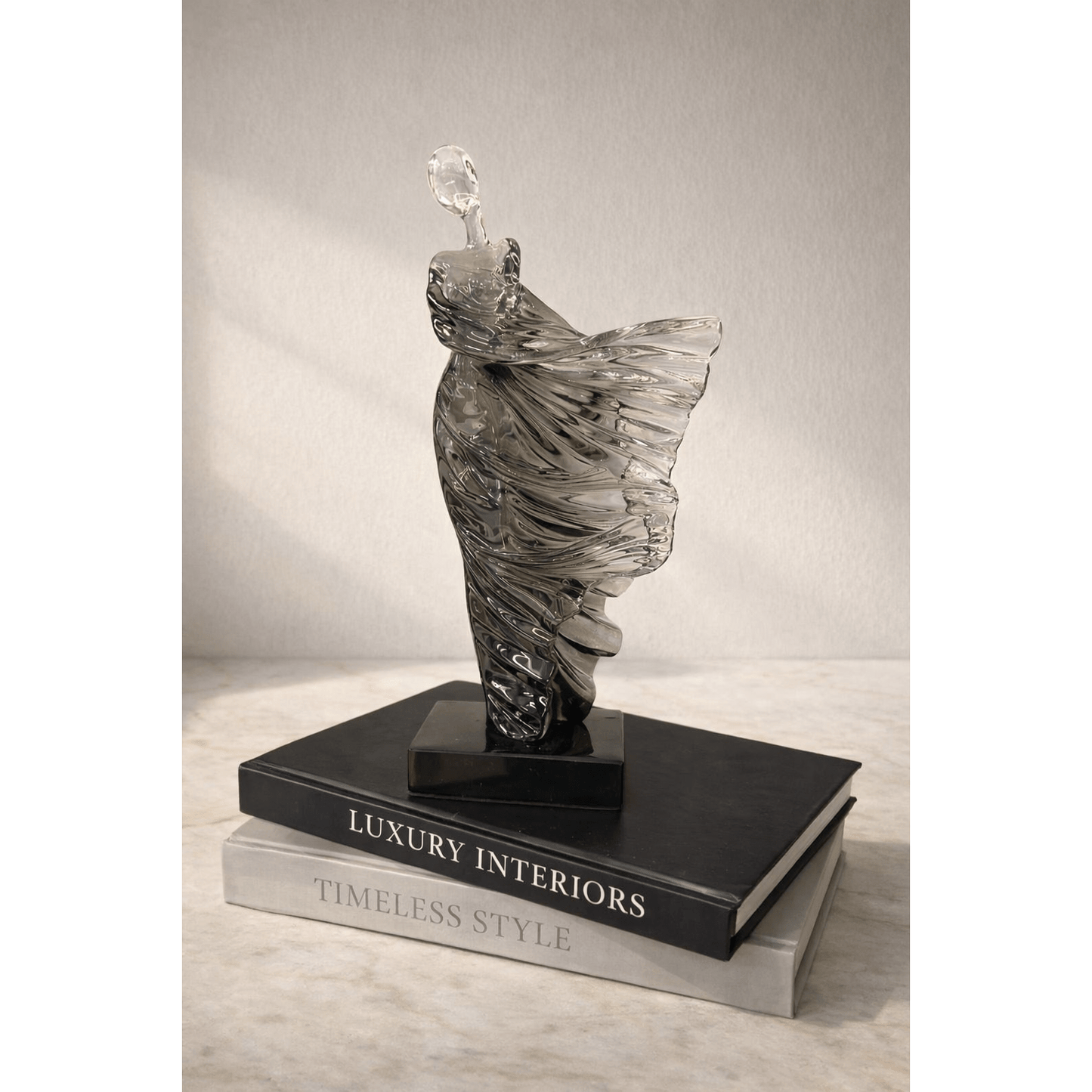 Wave Glass Sculpture
