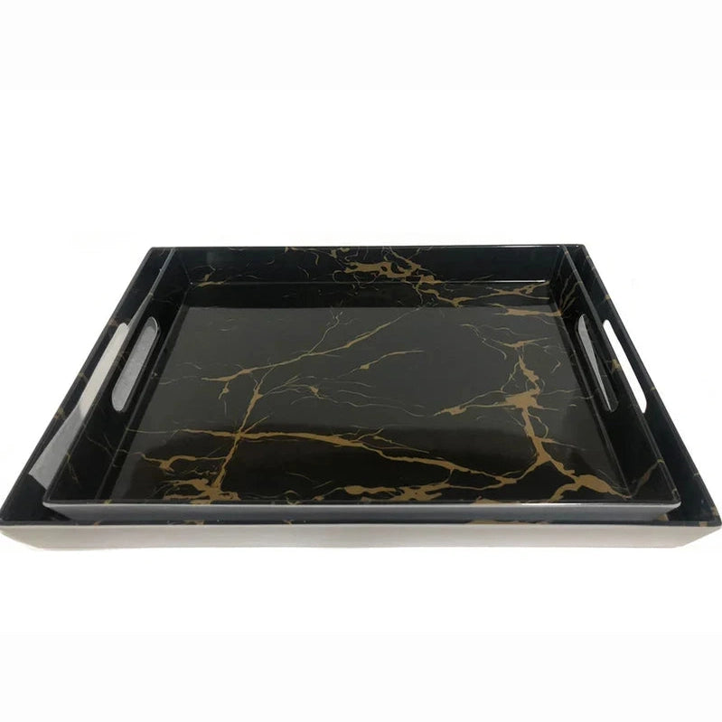 Phoenix, 2 Pcs Melamine Tray Set