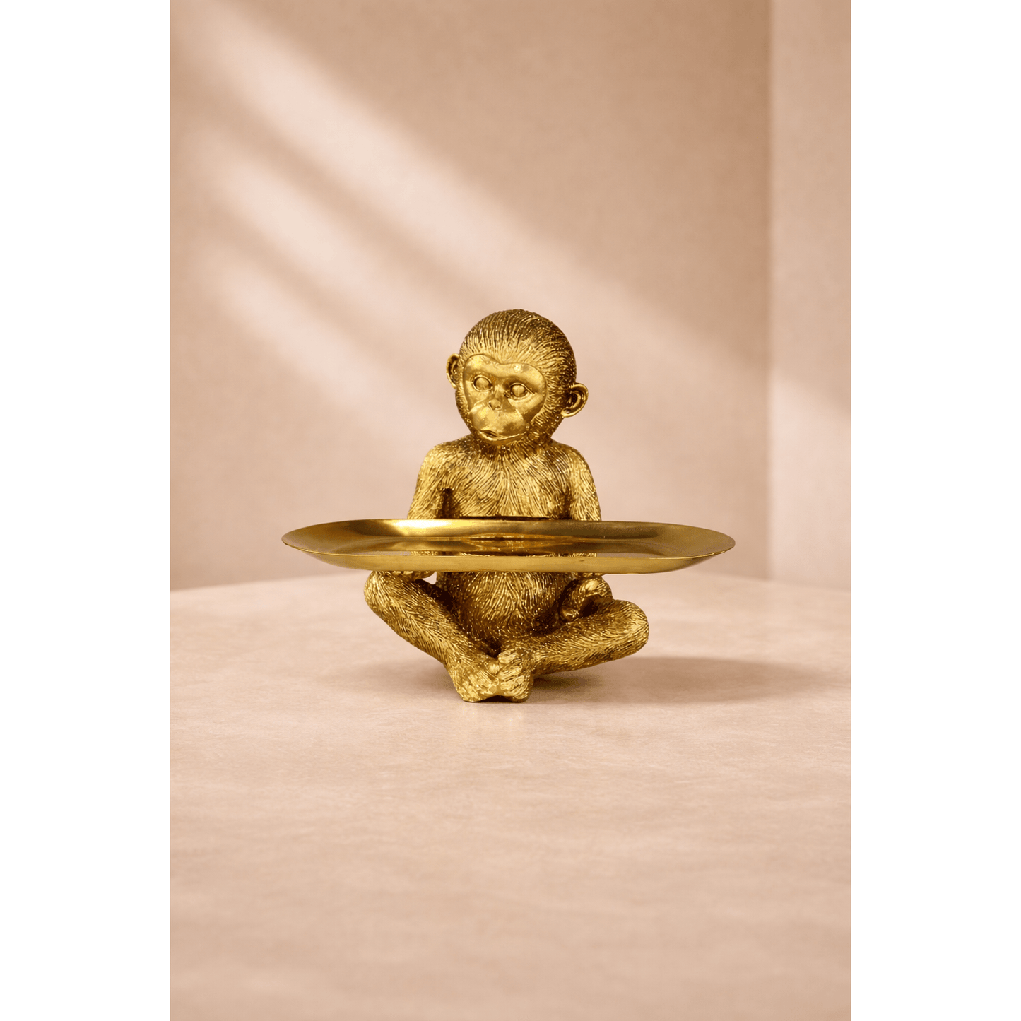 Golden Monkey Tray Decor
