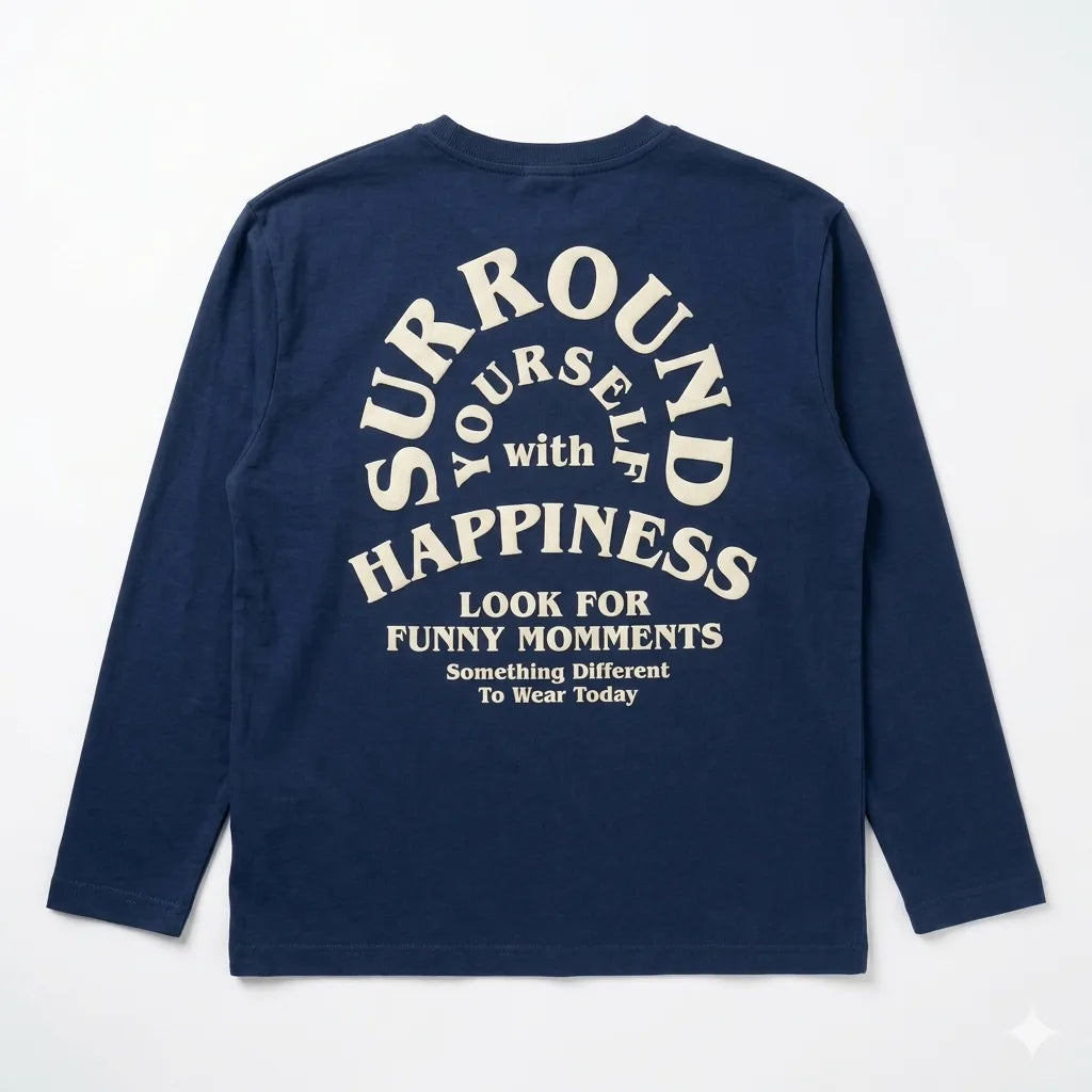 Zara Boy's Navy Text Print Long Sleeve Blouse | Zara In Lebanon