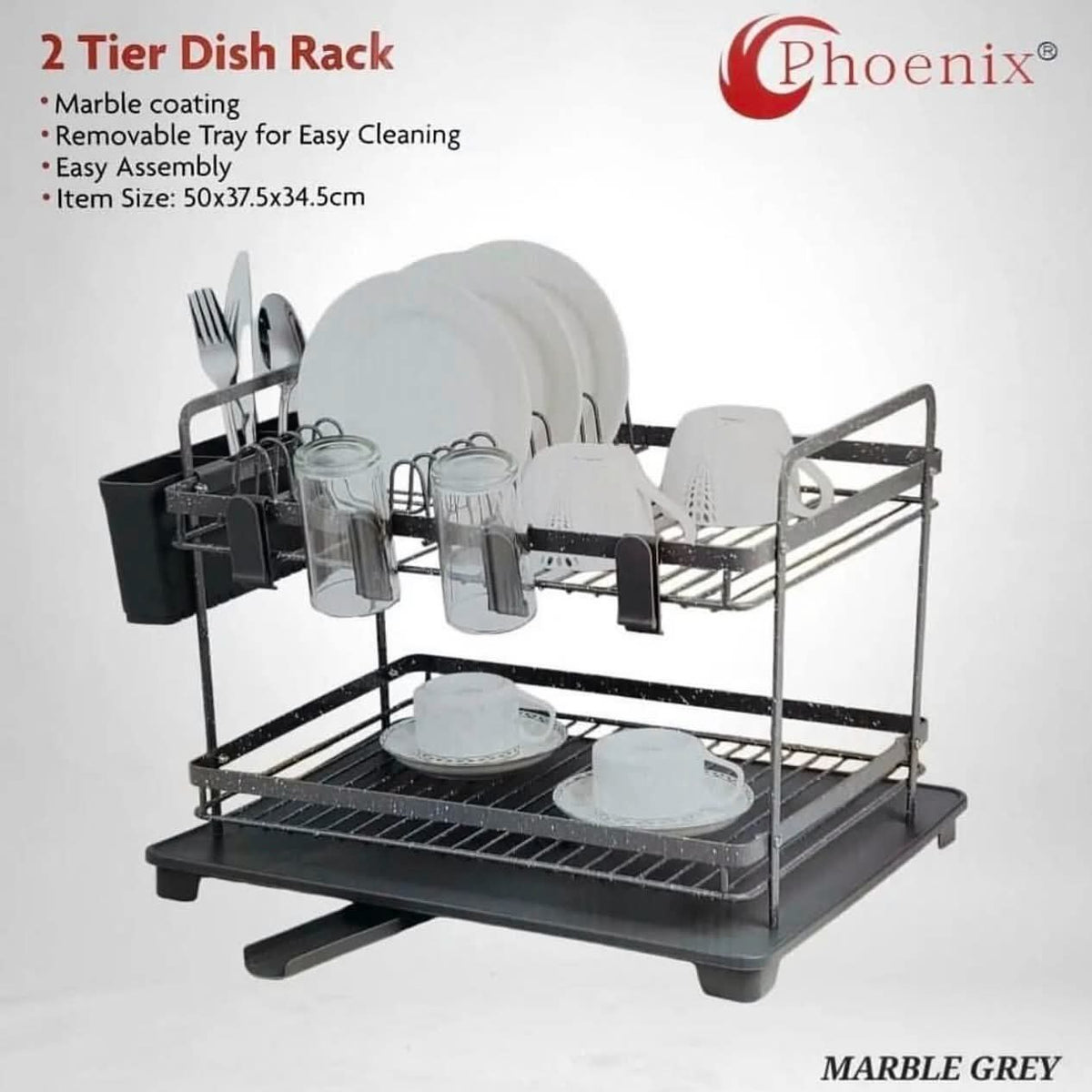 Phoenix, 2 Tier Dish Rack