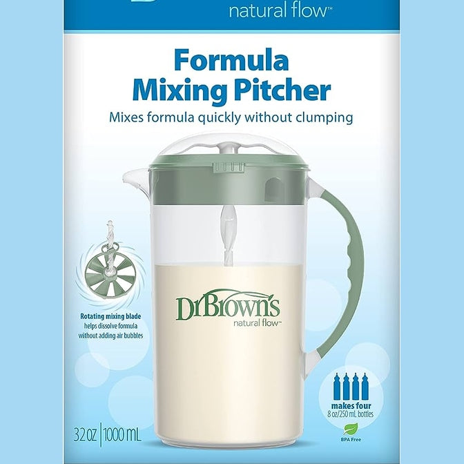 DrBrown's - Formula Mixing Pitcher - Olive Green