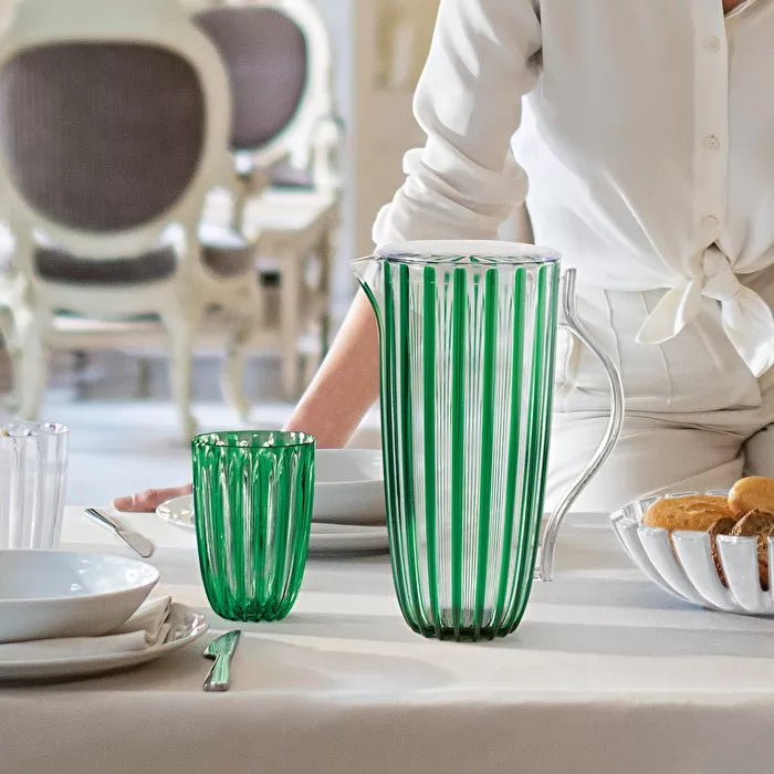 Guzzini DolceVita Pitcher With Lid Emerald