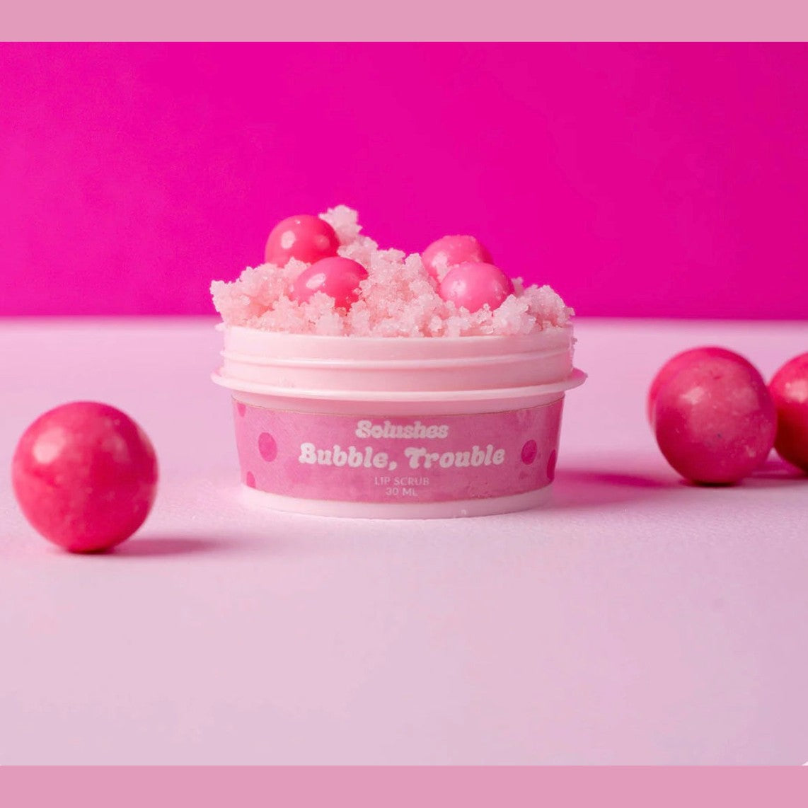 Solushes Bubble Trouble Sugar Lip Scrub