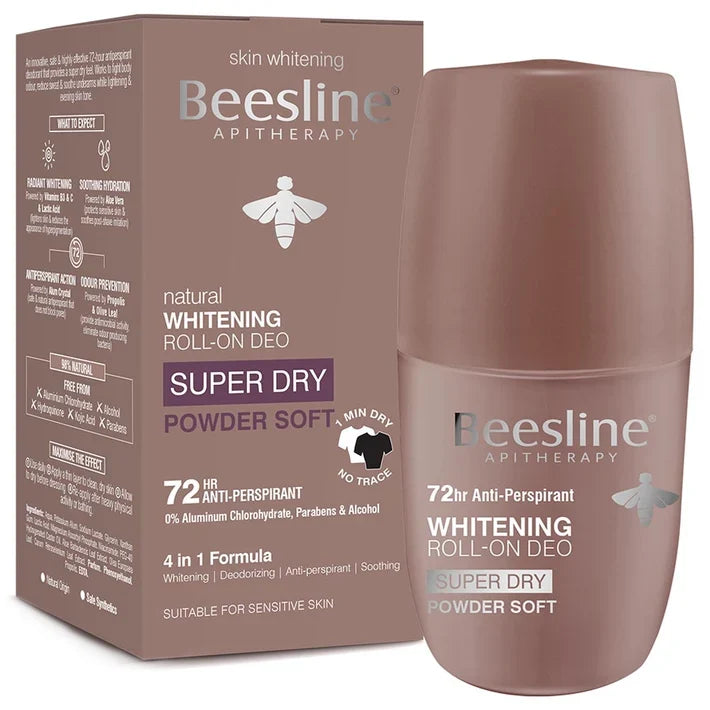 Beesline Natural Super Dry Powder Soft Roll-On