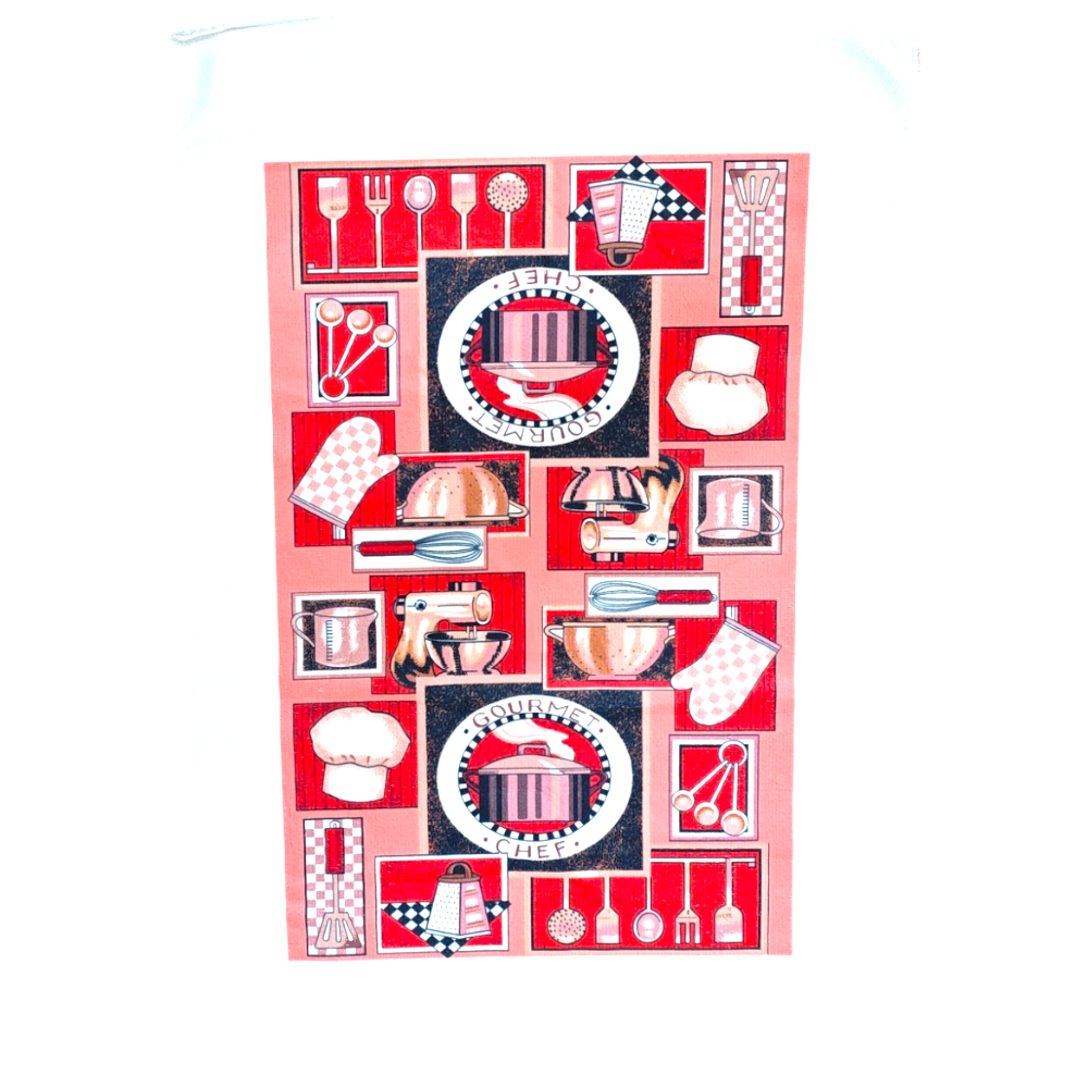 Microfibre 40x60cm 1pc Kitchen Towel Mix Random Designs X968