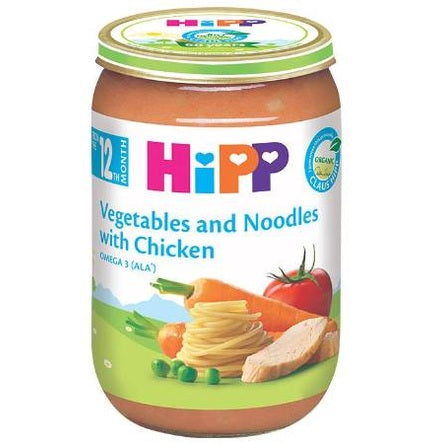 Hipp vegetable & Noodles with Chicken 12M+ 220G