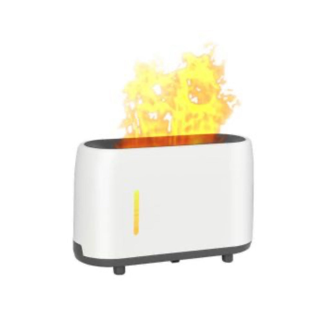 Flame Diffuser Humidifier White - Medaid International
