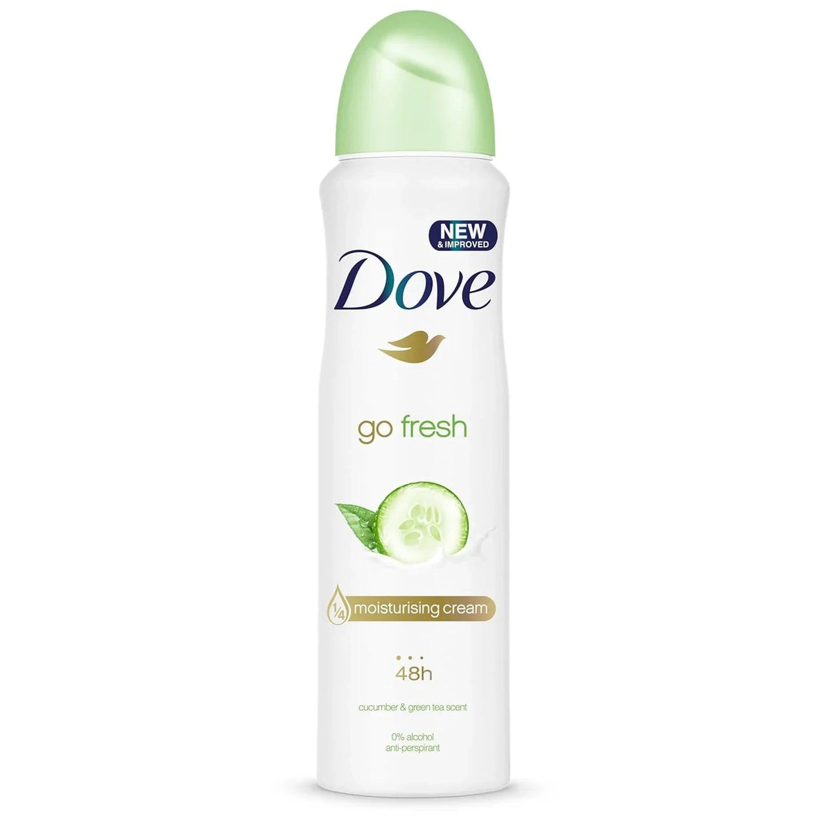 Dove Go Fresh Cucumber & Green Tea Antiperspirant Deodorant, 250ml