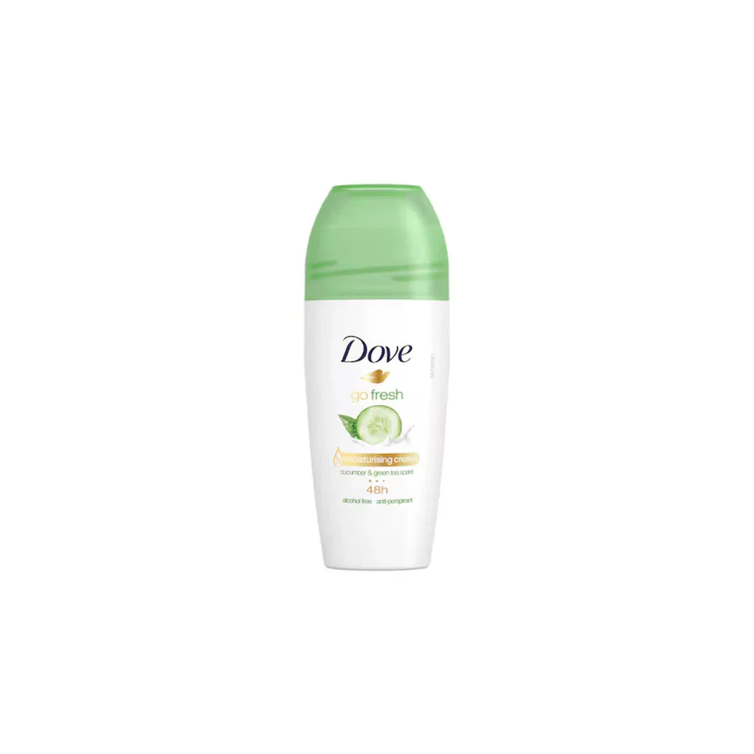 Dove Go Fresh Antiperspirant Roll-On Cucumber Scent, 50ml