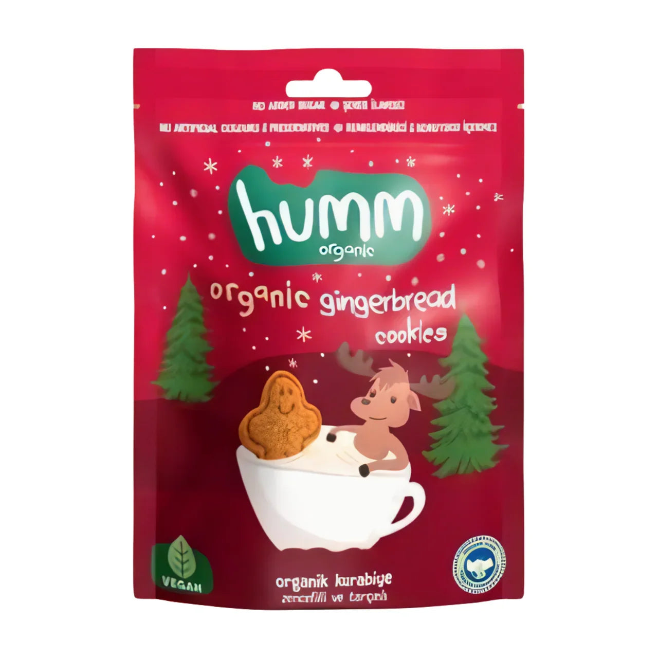 Humm Organic Gingerbread Cookies 55G