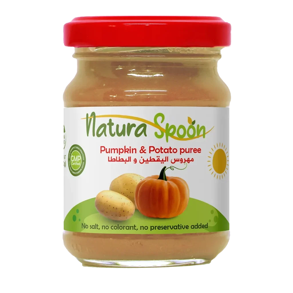 Natura Spoon Pumpkin & Potato puree