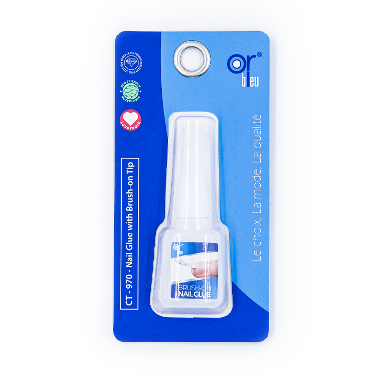 Orbleu Nail Glue with Brush-on Tip 10g