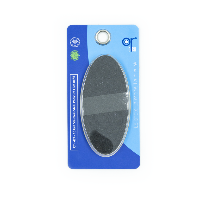 Orbleu 10 Grit Stainless Steel Pedicure Files Refill