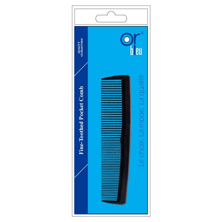 Orbleu Fine-Toothed Pocket Comb