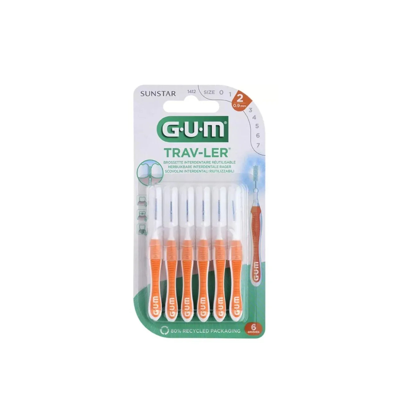 GUM Trav-Ler Ultra-Fine 1412