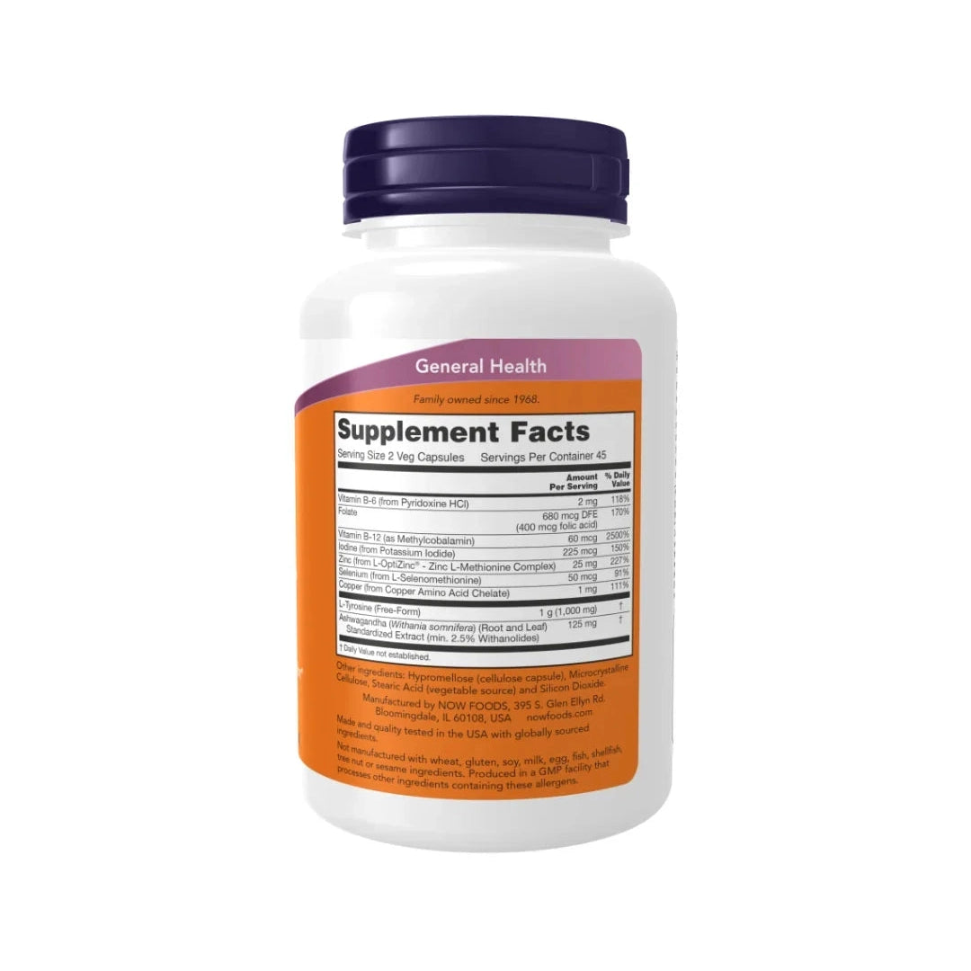 Now Thyroid Energy 90 Veg Capsules