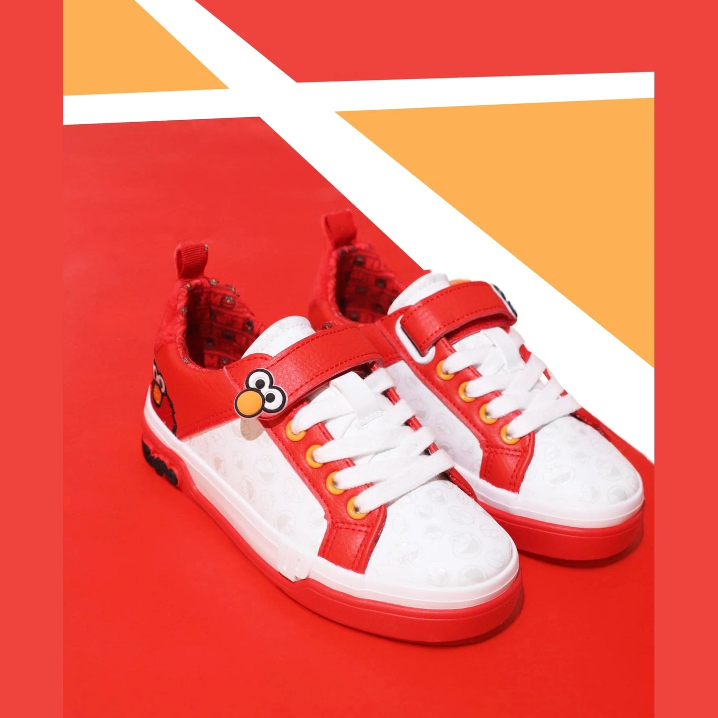 Ground Up Baby Boy's Multicolor Elmo Low Top Sneakers|Ground Up In Lebanon