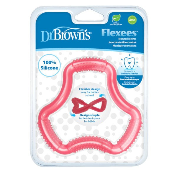 DrBrown's - Shaped Teether 3m - Pink