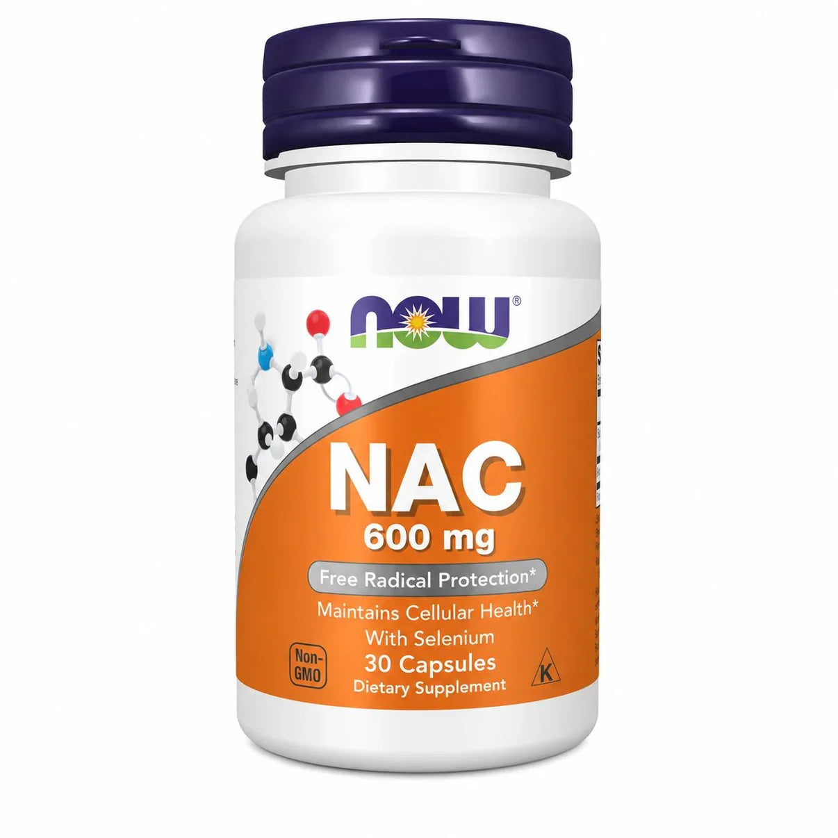 NOW NAC 600 Mg - 30 Capsules