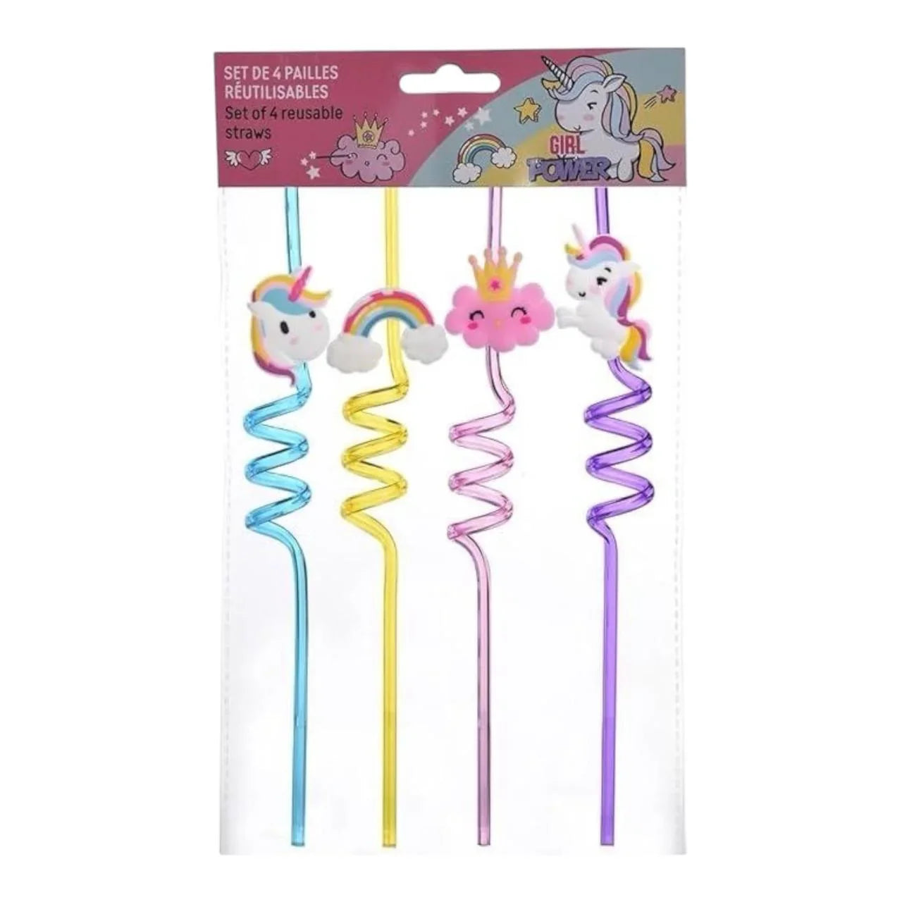 Take Care Set of 4 Reusable Straws