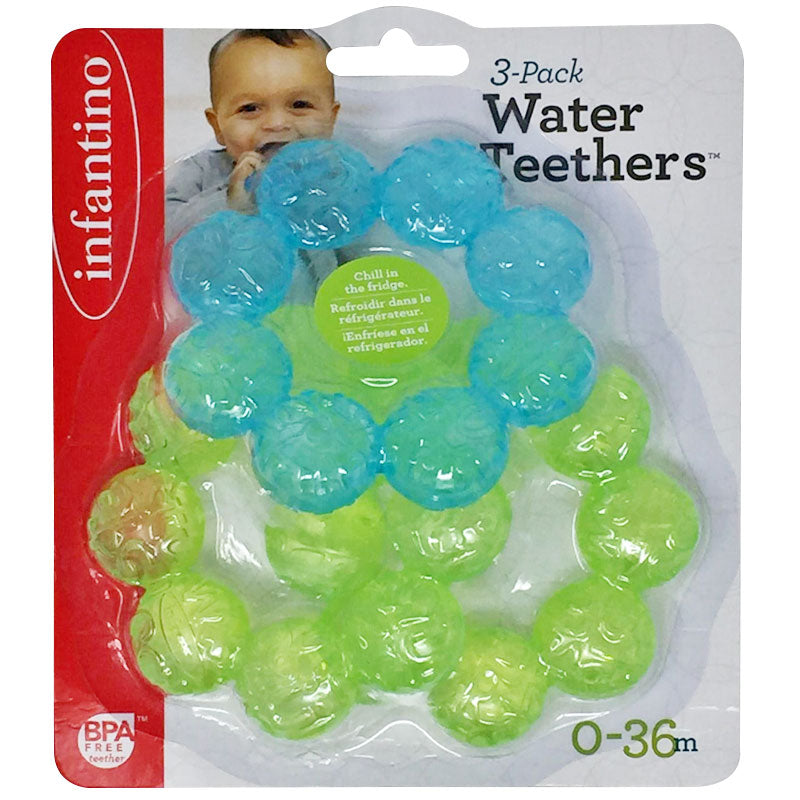 Infantino 3-Pack Water Teethers