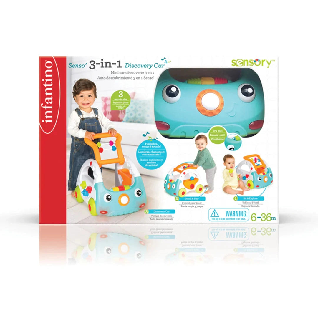 Infantino 3 In 1 Discovery Minicar