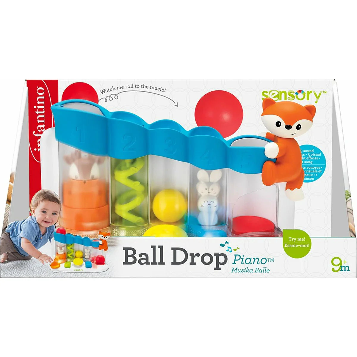 Infantino Senso Ball Drop Piano
