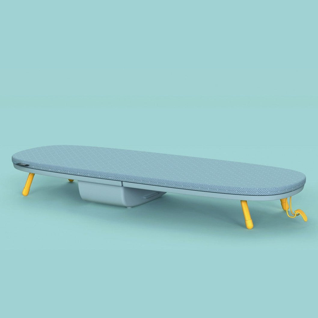 Joseph Joseph Pocket Plus Folding Ironing Board with Advanced Cover Grey Yellow