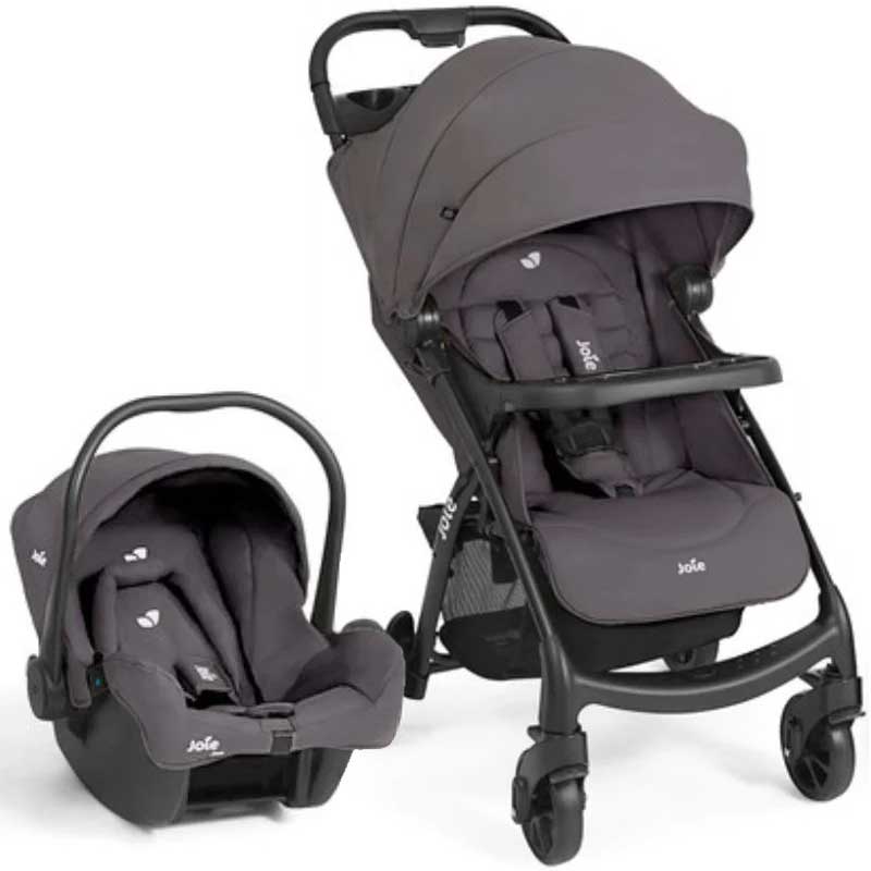 Joie Muze LX travel system ( stroller up to 22 kgs baby weight ) - Thunder