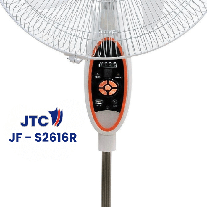 JTC™ Rechargeable Solar Powered Fan | 3-in-1 - Medaid International