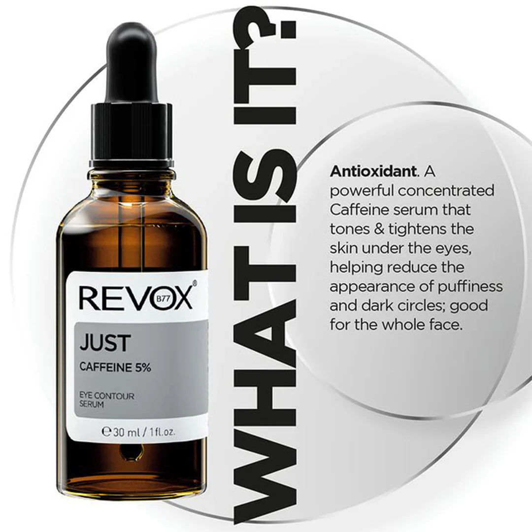 Revox Just Caffeine 5% Eye Contour Serum 30ml