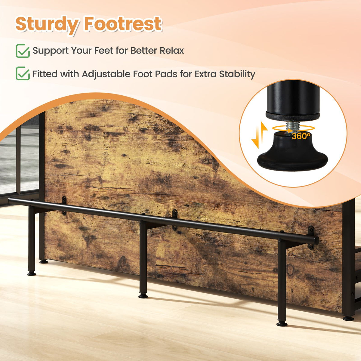 Costway Industrial Home Bar Unit