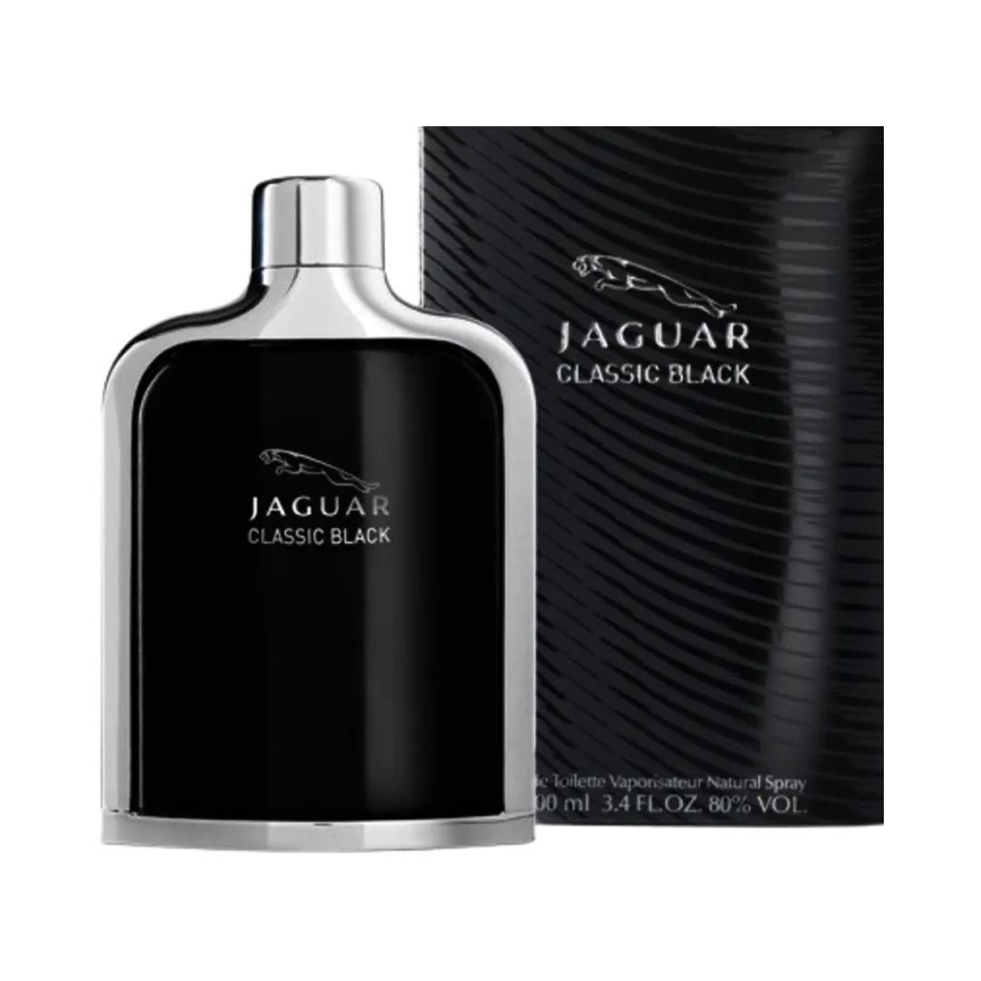 Jaguar Classic Black Eau De Toilette Pour Homme - 100ml - Medaid International