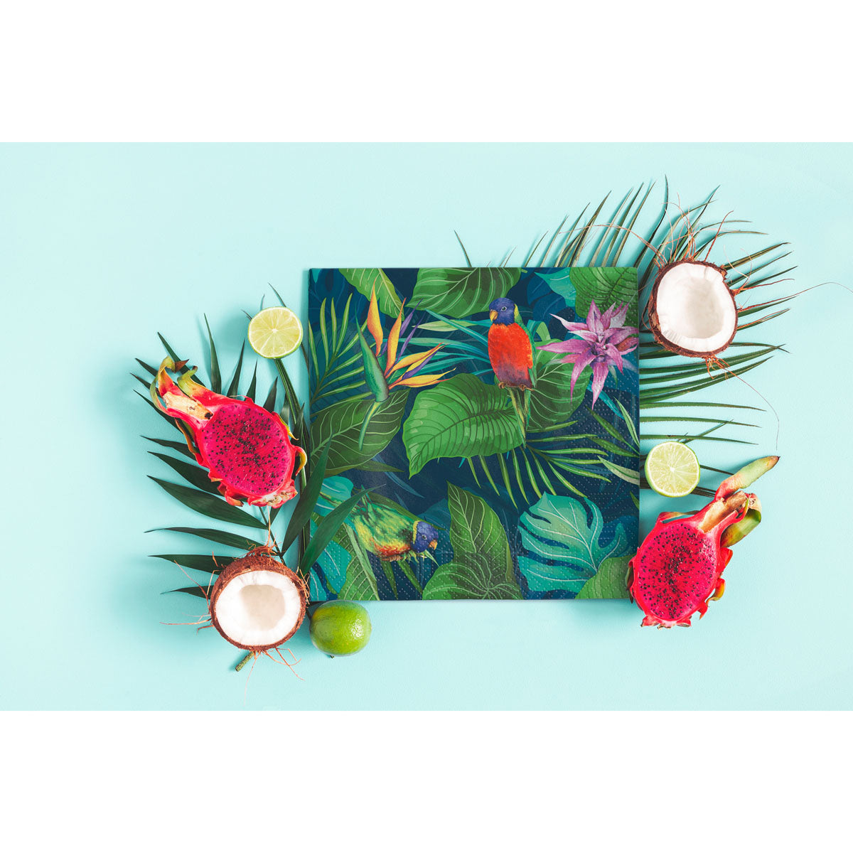 Paper+ Design Tissue Napkin 33 x 33 cm Jungle Paraiso 3-ply, 20 pieces | Paper+ Design In Lebanon