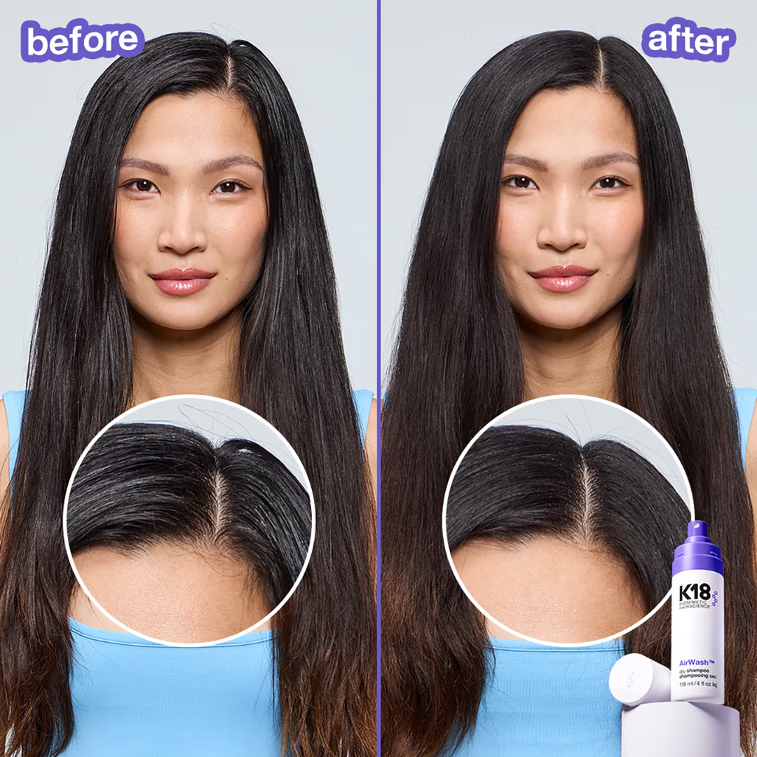 K18 AirWash Sebum And Odor Reducing Dry Shampoo