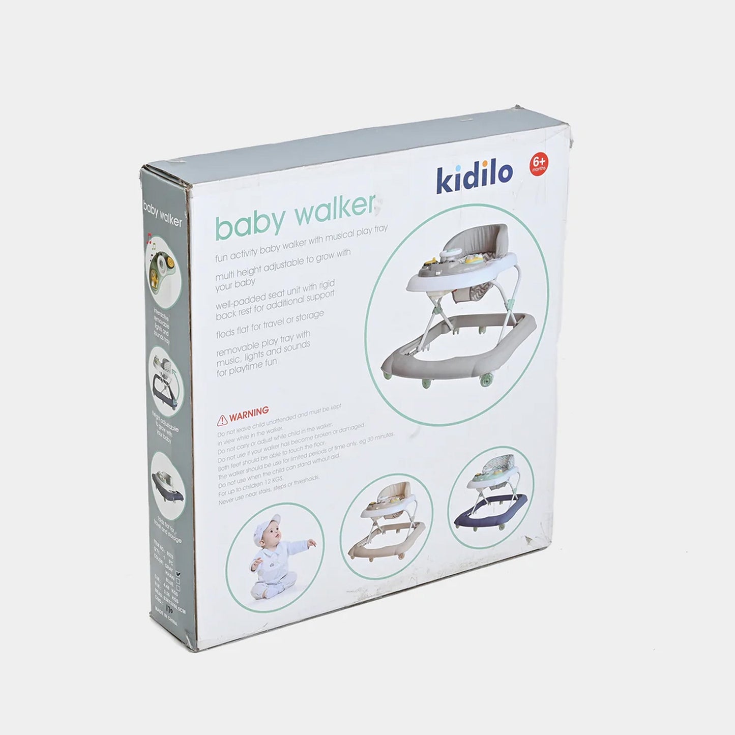 Kidilo Baby Walker 6m+