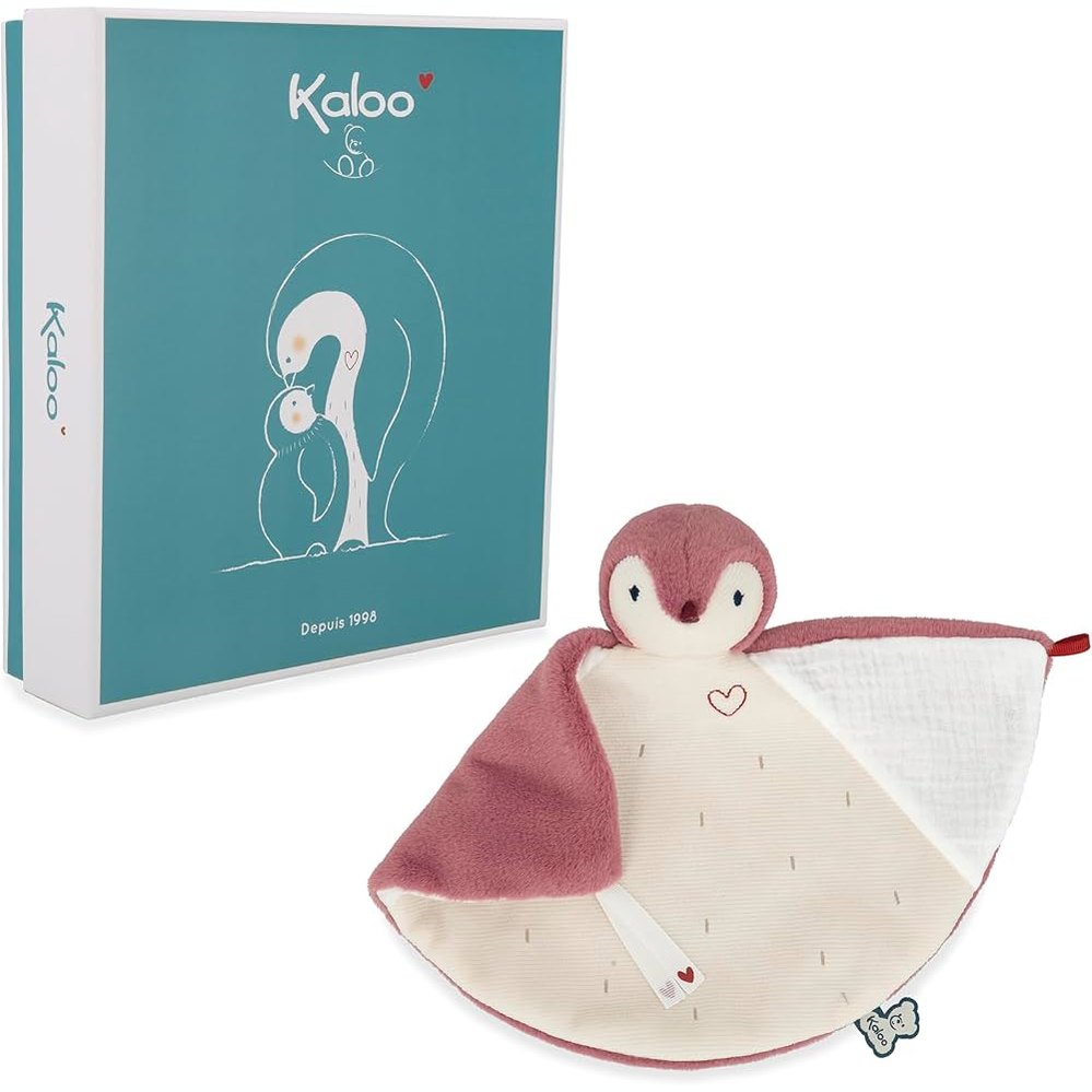 Doudou Penguin Pink