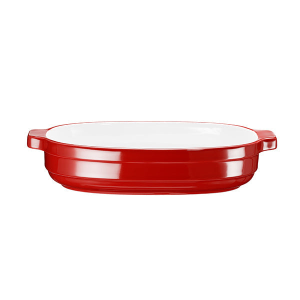 KITCHENAID 4 PCS CERAMIC CASSROLE NESTING SET EMPIRE RED