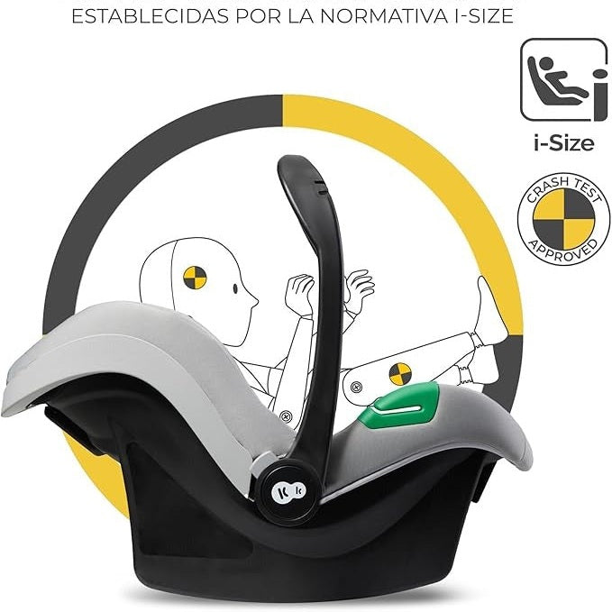 I-Size Mink Pro Car Seat - Grey