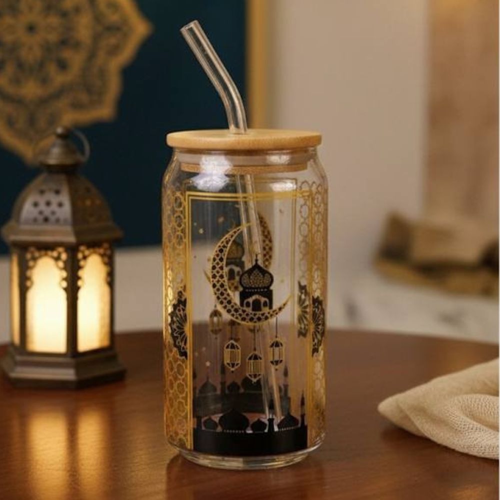 (Net) Ramadan Glass Cup 500ml Lebanon