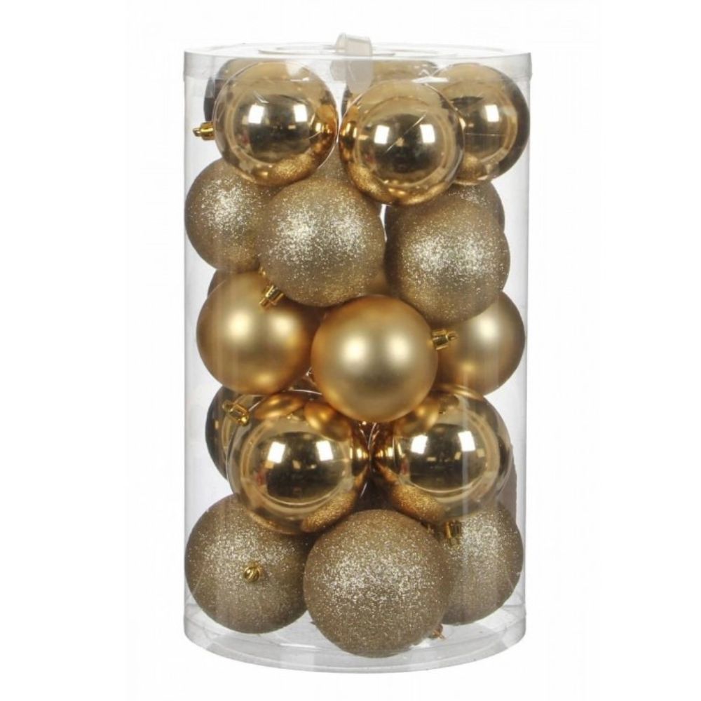 (Net) Gold Christmas Tree Balls Lebanon