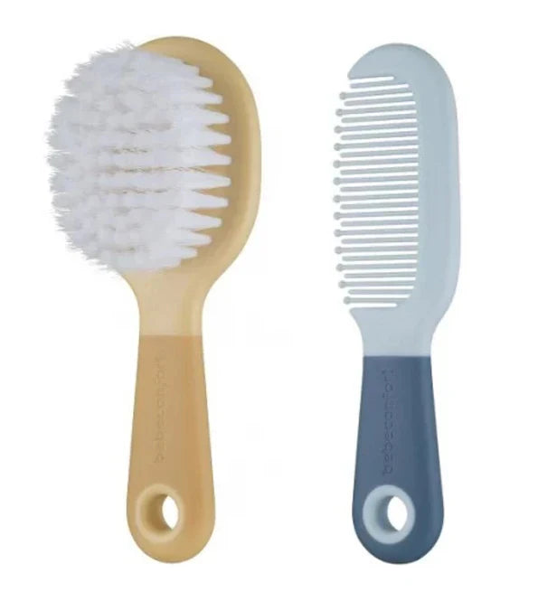 Bebe Confort - Brush Mirror & Comb - Sweet Artic Blue