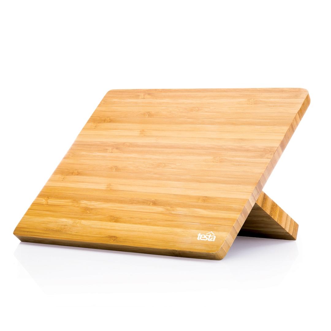 TESTA – Knife Holder Stand Bamboo block with magnet inside Designed for 5 items