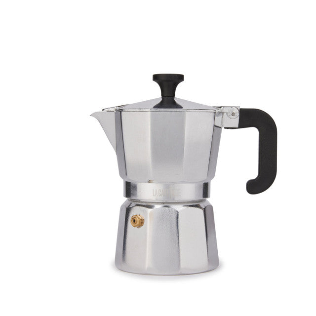 La Cafetière Venice Aluminium Espresso Maker, 3-Cup - Medaid International