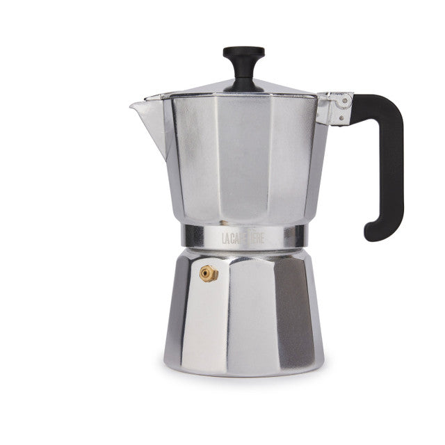 La Cafetière Venice Aluminium Espresso Maker, 6-Cup - Medaid International
