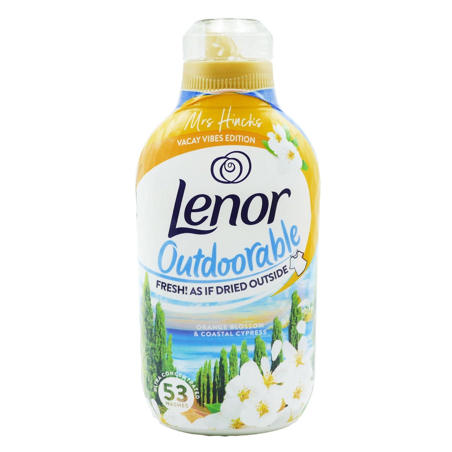 Lenor Outdoorable Mrs Hinch Orange Blossom & Coastal Cypress - 53 wash - 742ml - Medaid International